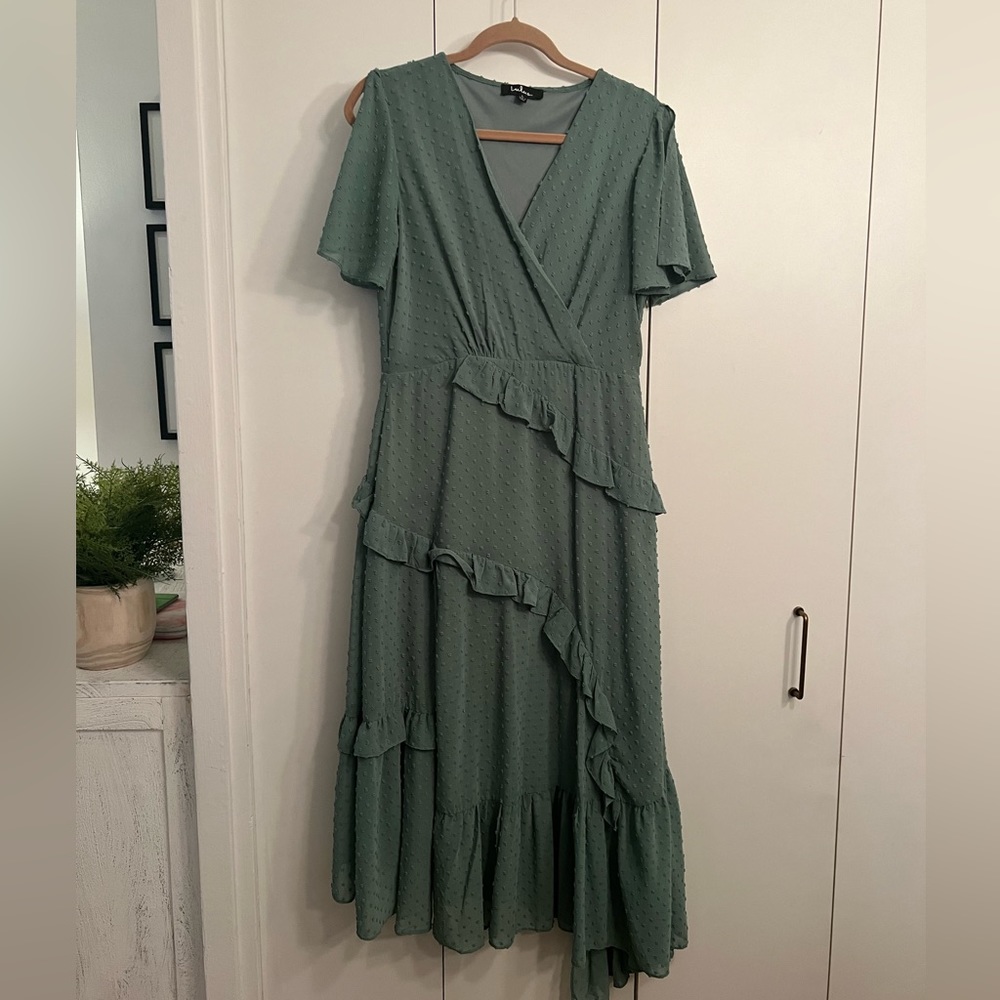 Lulus Mint Green Dress - size L